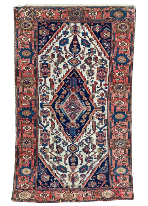 Antique Malayer carpet 105 x 170 cm