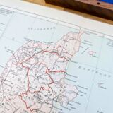 Denmark and dependencies, period map, 1887, Authentic