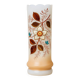 Antique enamelled opaline vase