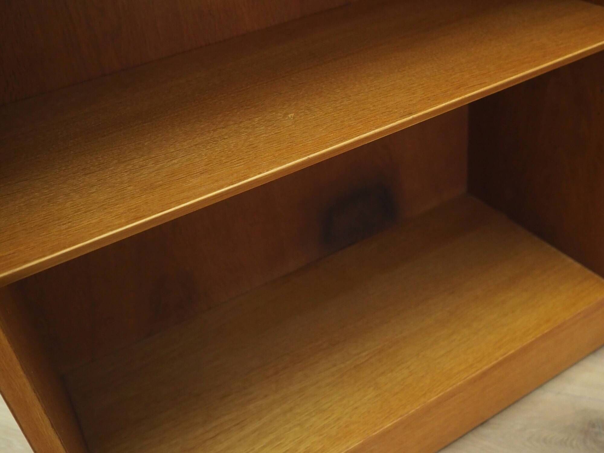 Ash bookcase, Danish design, 1970s, production: Hundevad