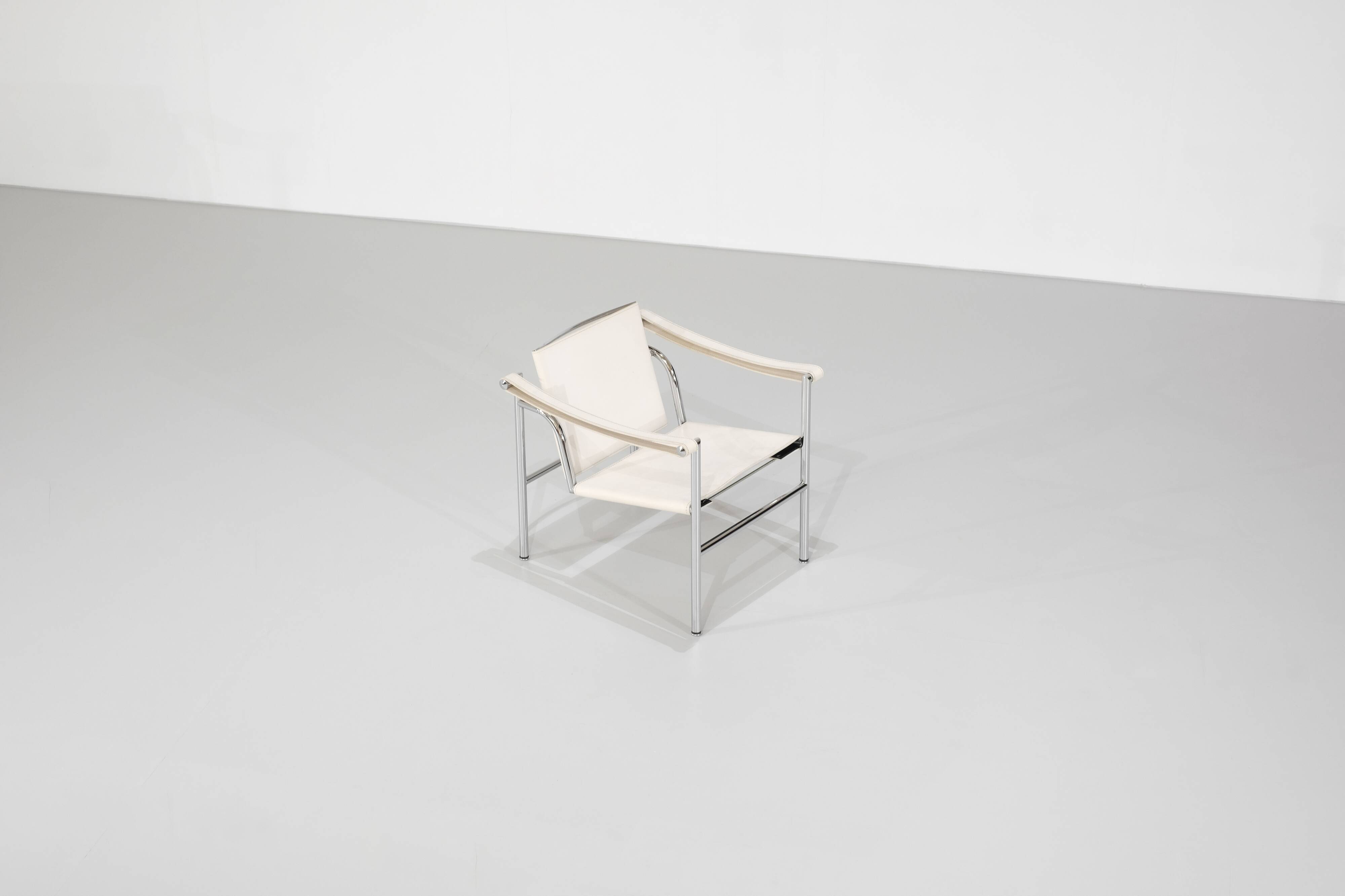 Fauteuil " LC1 " de Le Corbusier pour Cassina, Italie 1929.