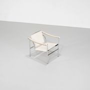 "LC1" armchair by Le Corbusier for Cassina, Italy 1929.