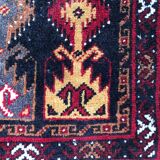 Carpet vintage belutch afghan 53 x 103 cm