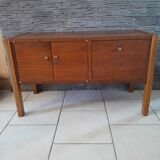 Scandinavian teak sideboard file storage unit