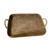 Wicker tray