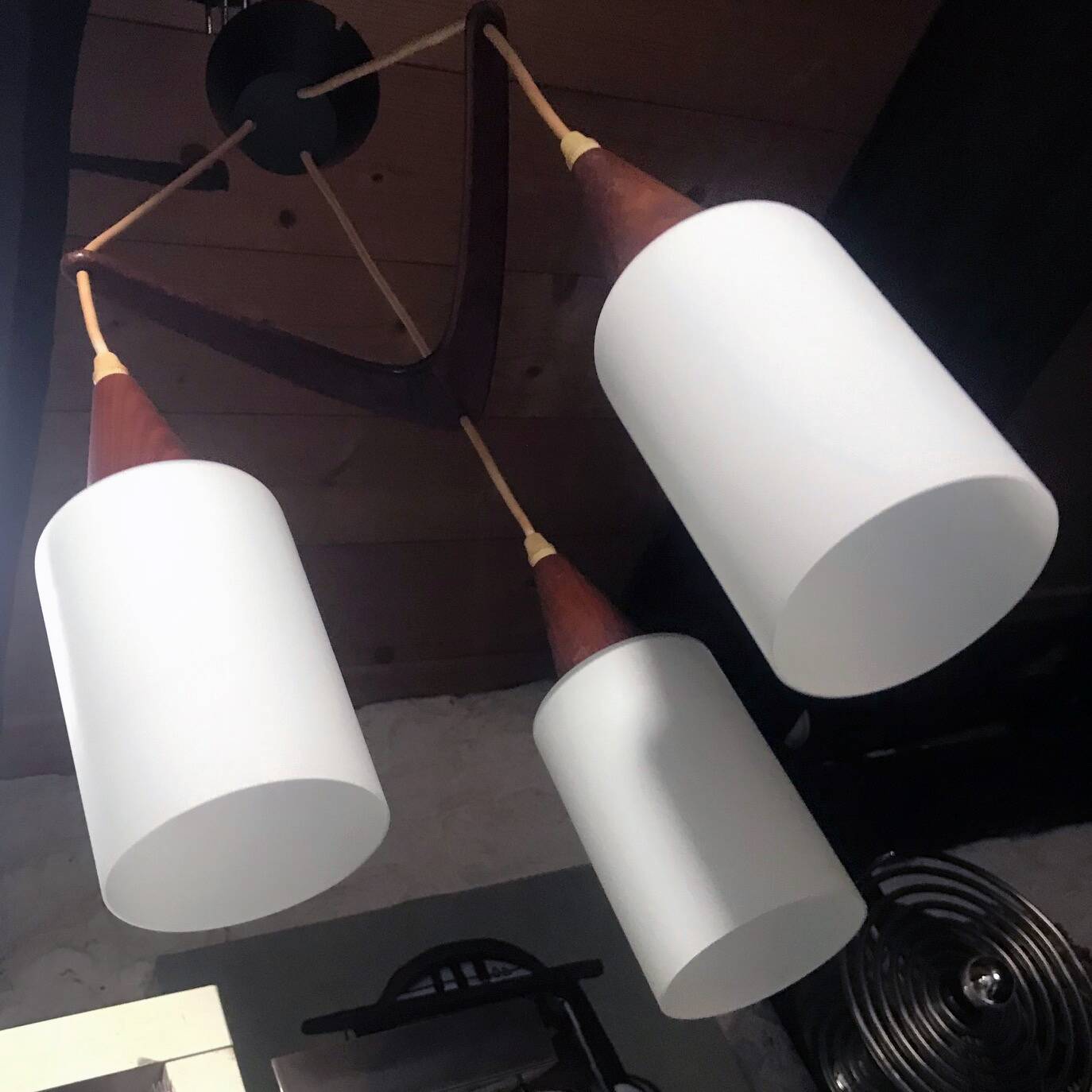 Vintage Pendant Lamp • Boomerang • Louis Kalff • Philips • Space Age • 1960