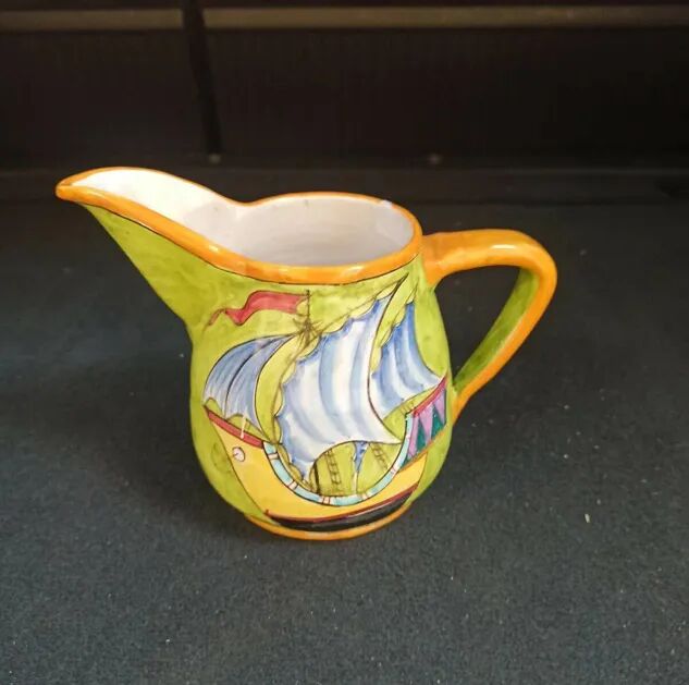 Vietri Avallone Ceramic Jug, 1950s