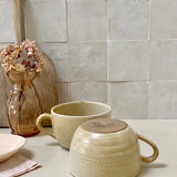 Stoneware mugs