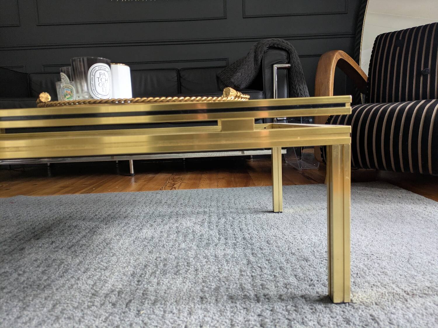 Table basse Pierre Vandel 70'80'