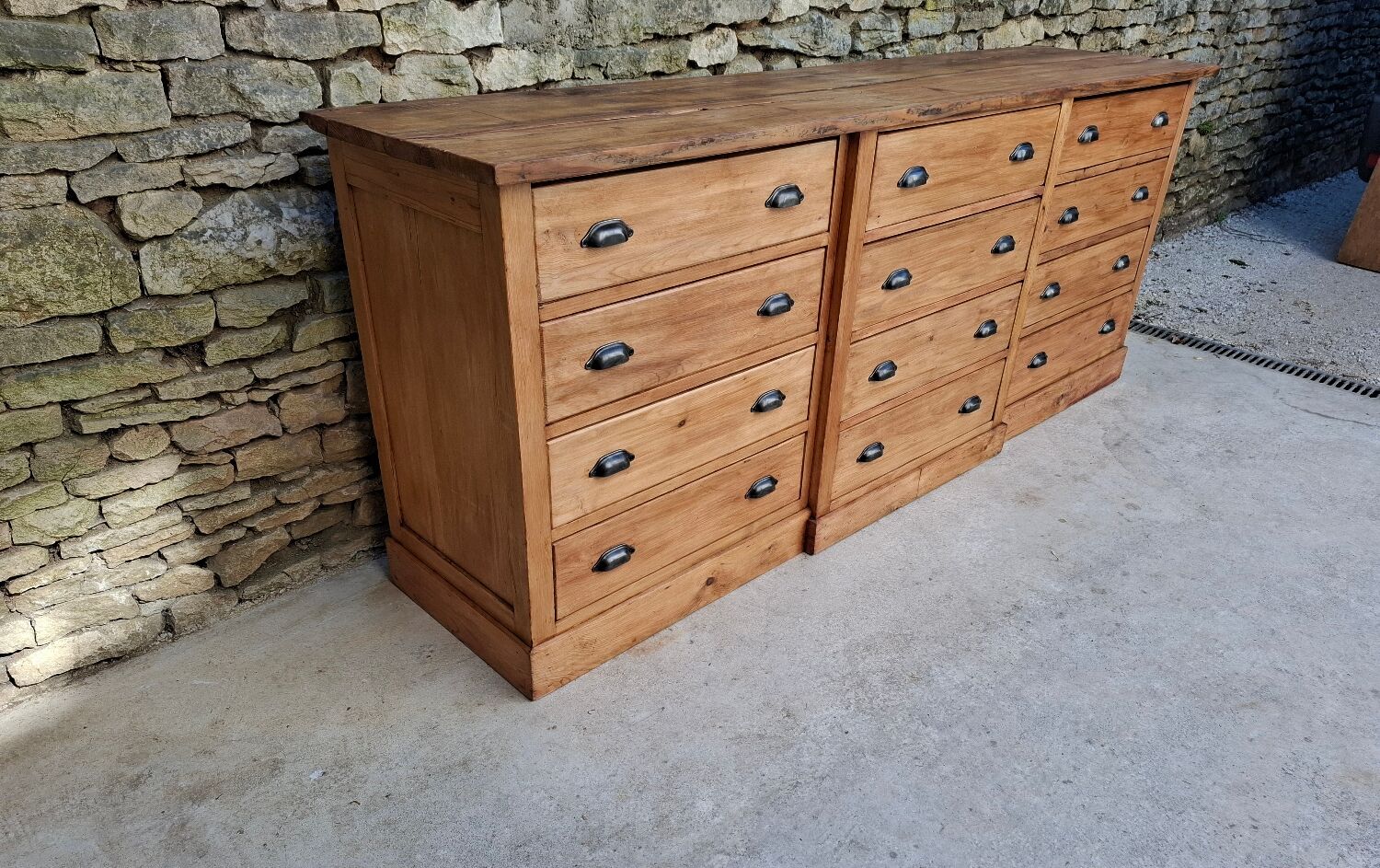 Craft cabinet with 12 drawers