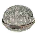 Crystal flower frog from Reims