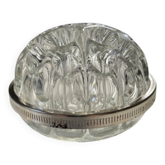 Crystal flower frog from Reims