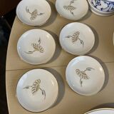 60s porcelain plate sets