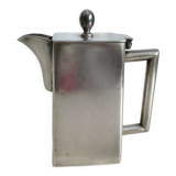 Silver metal coffee maker by B.Bohrmann for Hof Baden-Baden Frankfurt