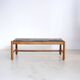 Brutalist Scandinavian coffee table, slate top.
