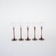 Set of five glasses, Danish design, 1970s, manufactured in Denmark