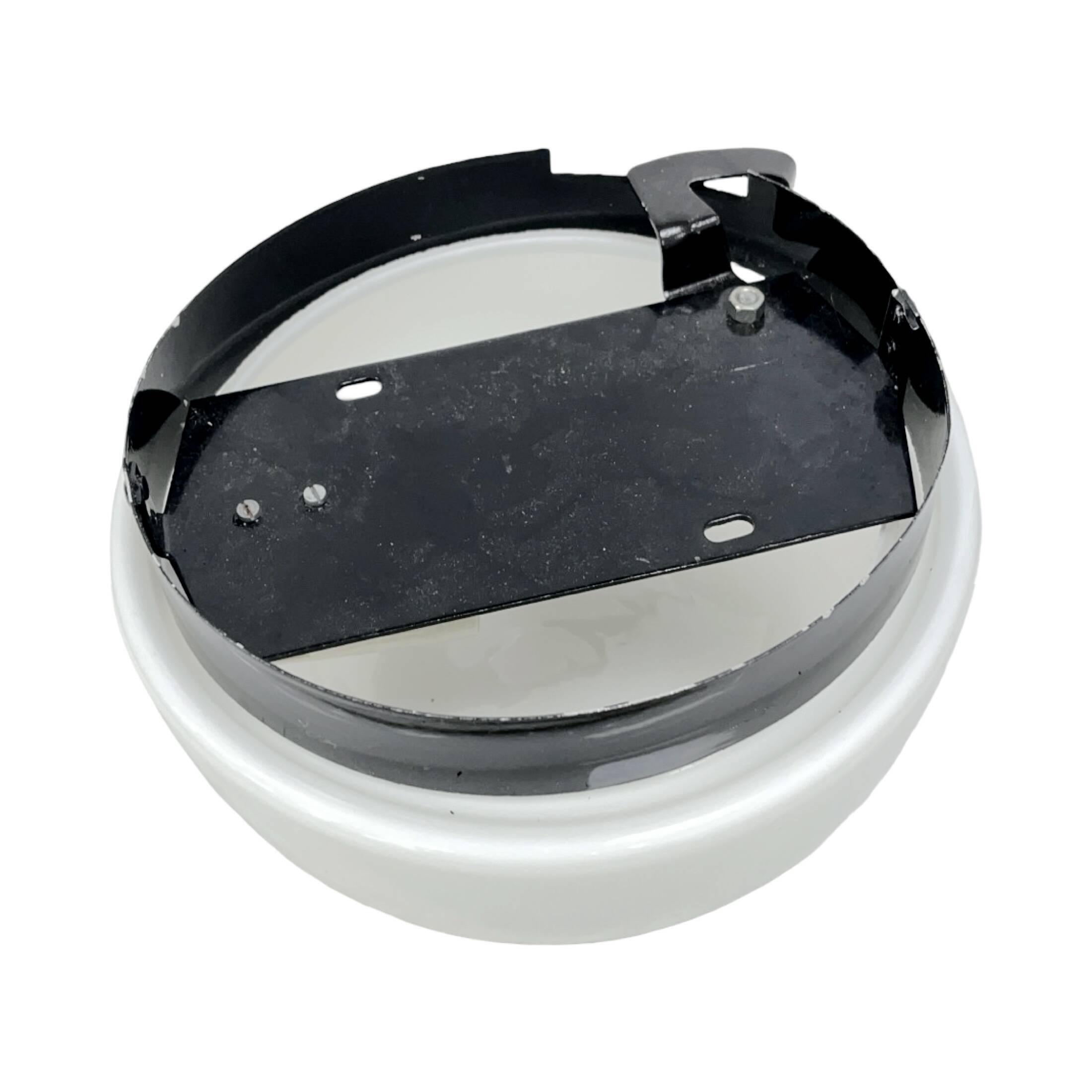 RZB ceiling lamp – Germany, 1970s, opal glass, 22 cm, E27