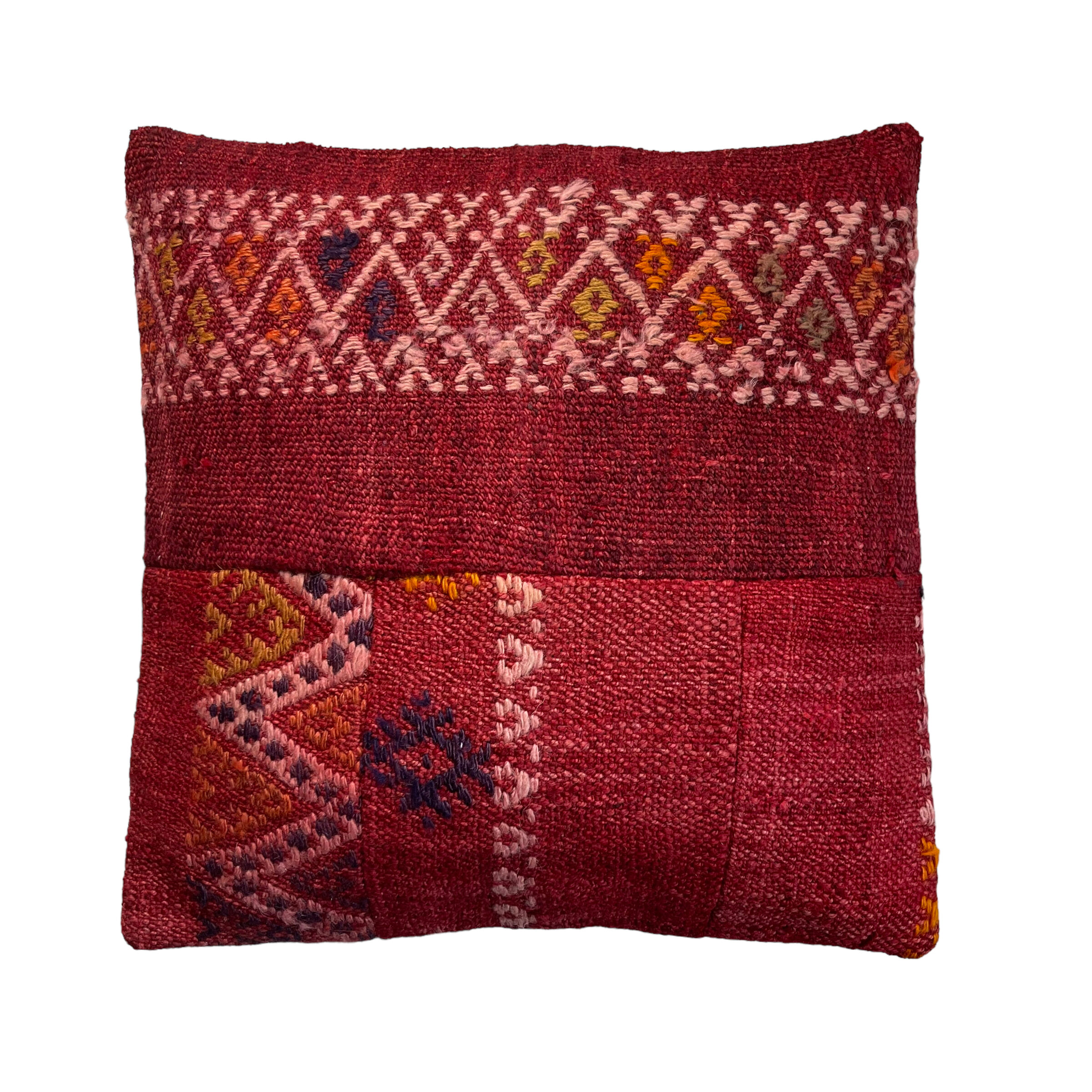 Housse de coussin Kilim turc vintage 40x40cm