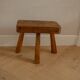 Vintage solid wood stool