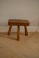 Vintage solid wood stool