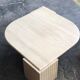 Travertine coffee table Roche Bobois 1970