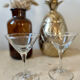 Coupes cocktail vintage
