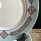 Set of 6 dessert plates Arcopal France – Aztec Vintage 90s model