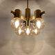Swedish brass chandelier model 1892 by Hans Agne Jakobsson