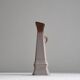 Cubist ceramic pitcher vase from the 1950s.
