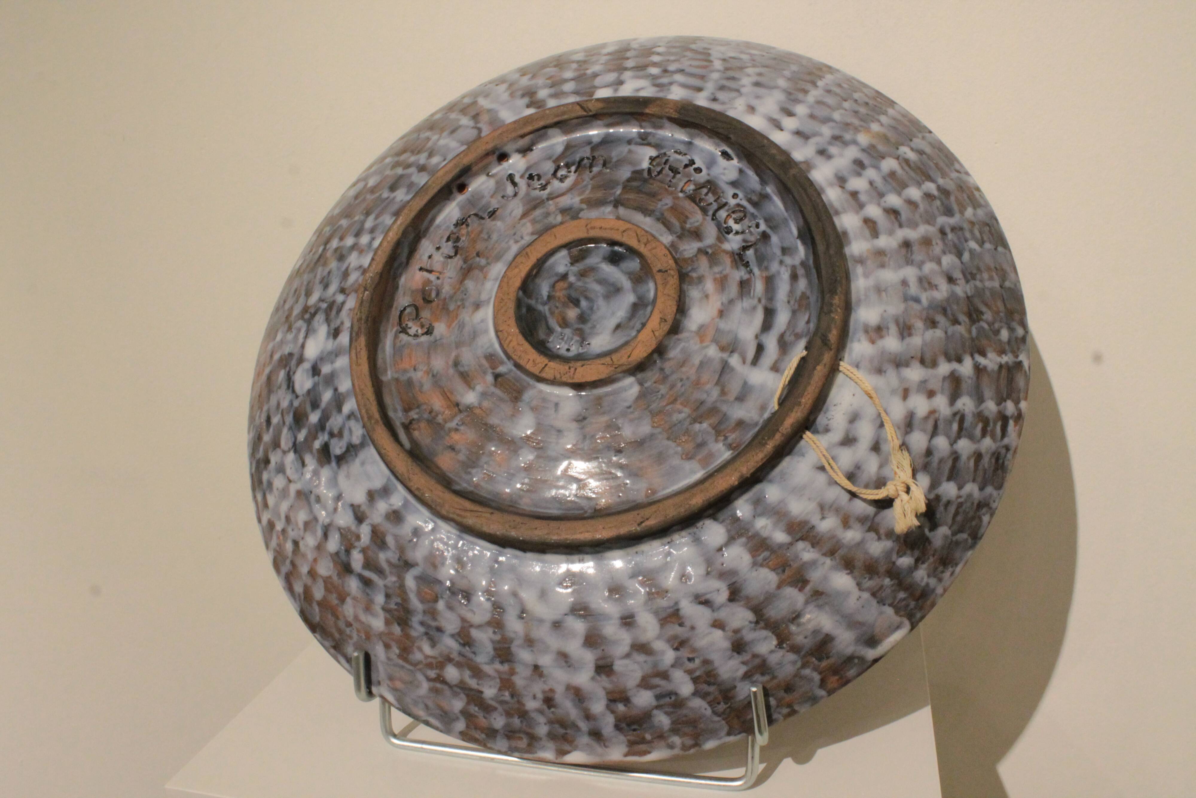 Plat en céramique de Jean Rivier