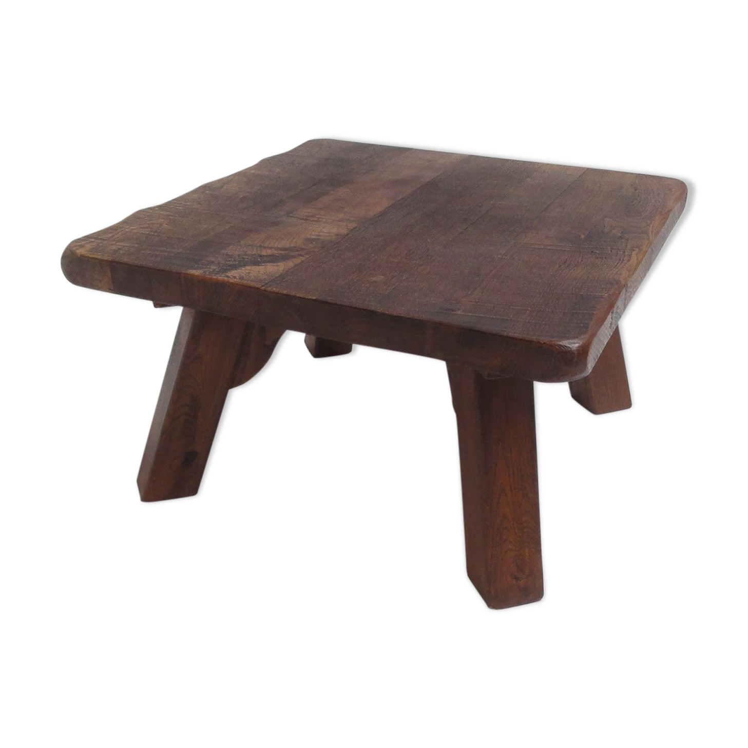 Table low vintage 60s oak