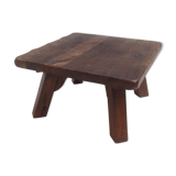 Table low vintage 60s oak