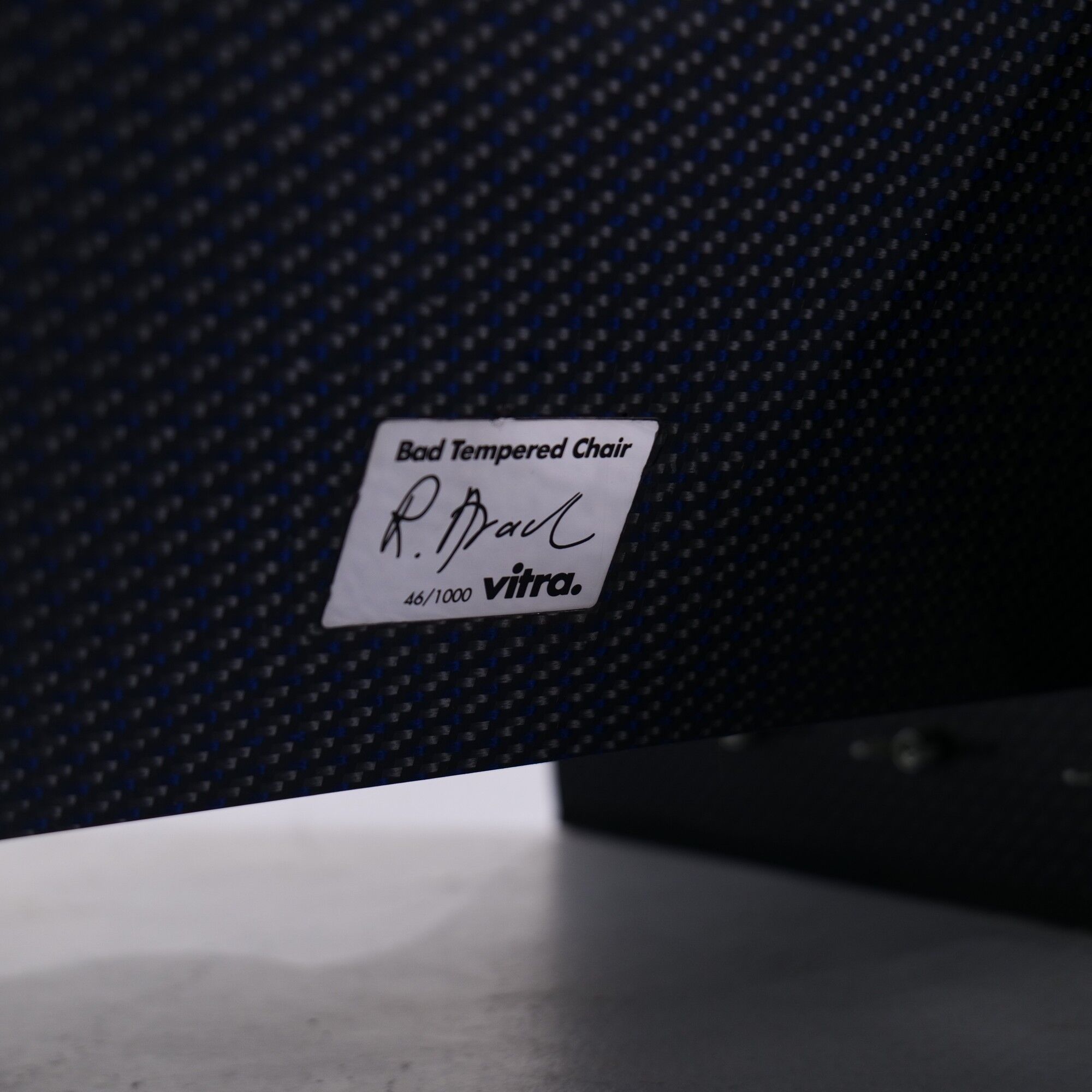 Ron Arad bad tempered chair Vitra