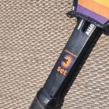 Tennis racket and its vintage cover
