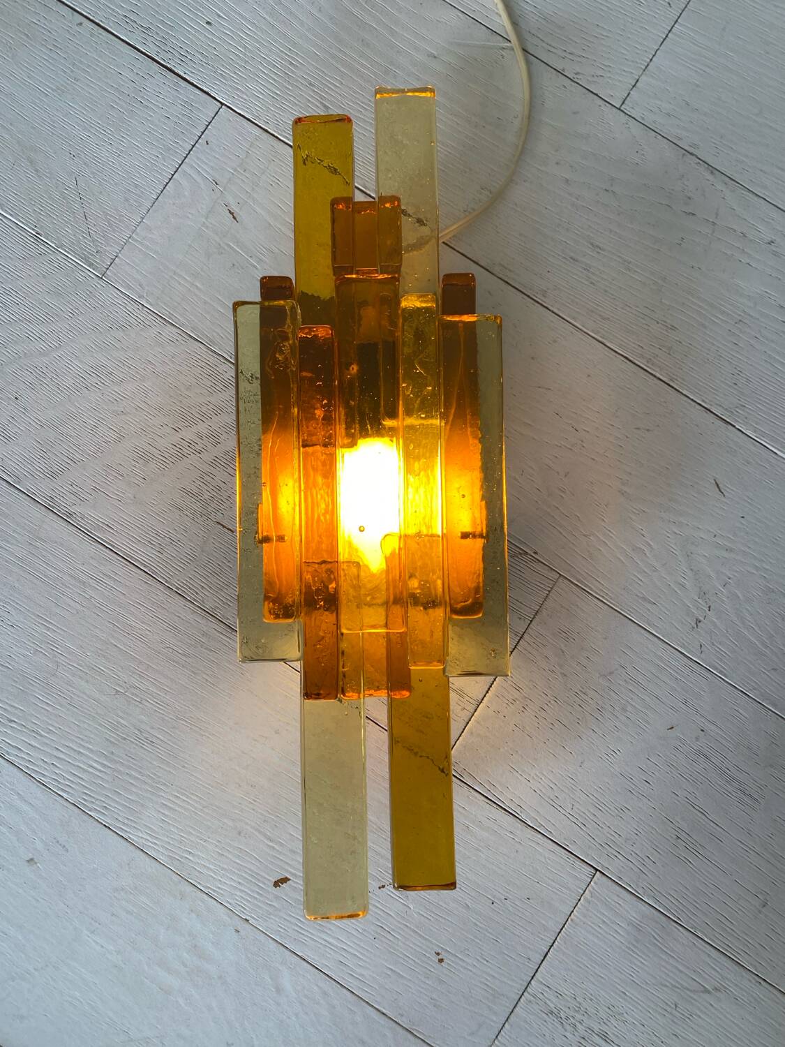 Appliques en verre Svend Aage Holm Sorensen