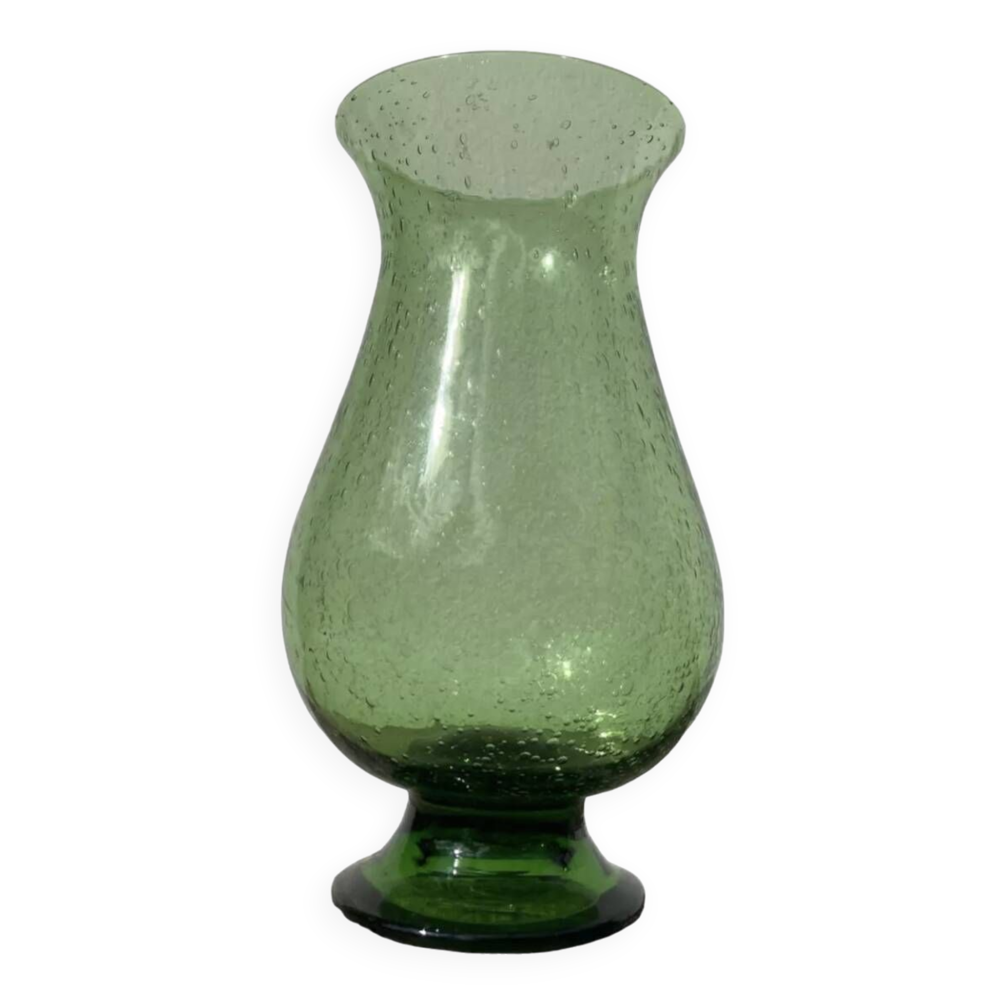 Vase photophore en verre Biot