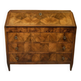 Bureau scriban époque Louis XVI en noyer