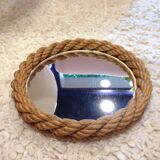 Round mirror string vintage 34cm diameter