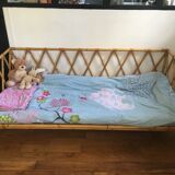 Teenage rattan bed