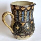 Ceramic vase pitcher by Jean Claude Courjault