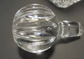 Crystal whiskey decanter