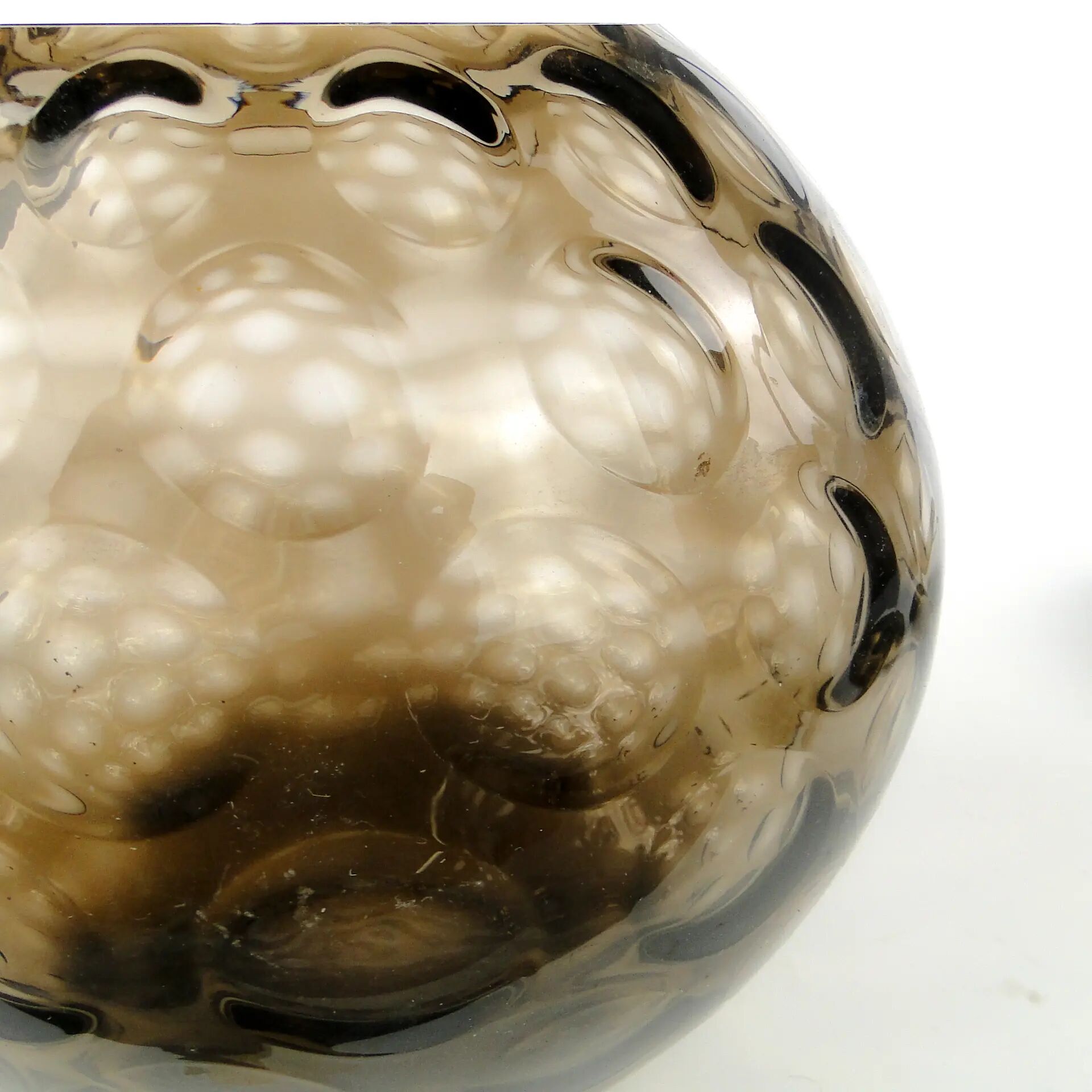 Mid-century modern vase, glass, Czechoslovakia, 1950s