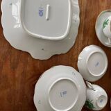 Gorgeous Herend Hungary Apponyi Chinese Bouquet Green Complete Dinner, Brea