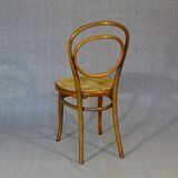 2 Thonet No. 10 chairs, 1870 version, new caning