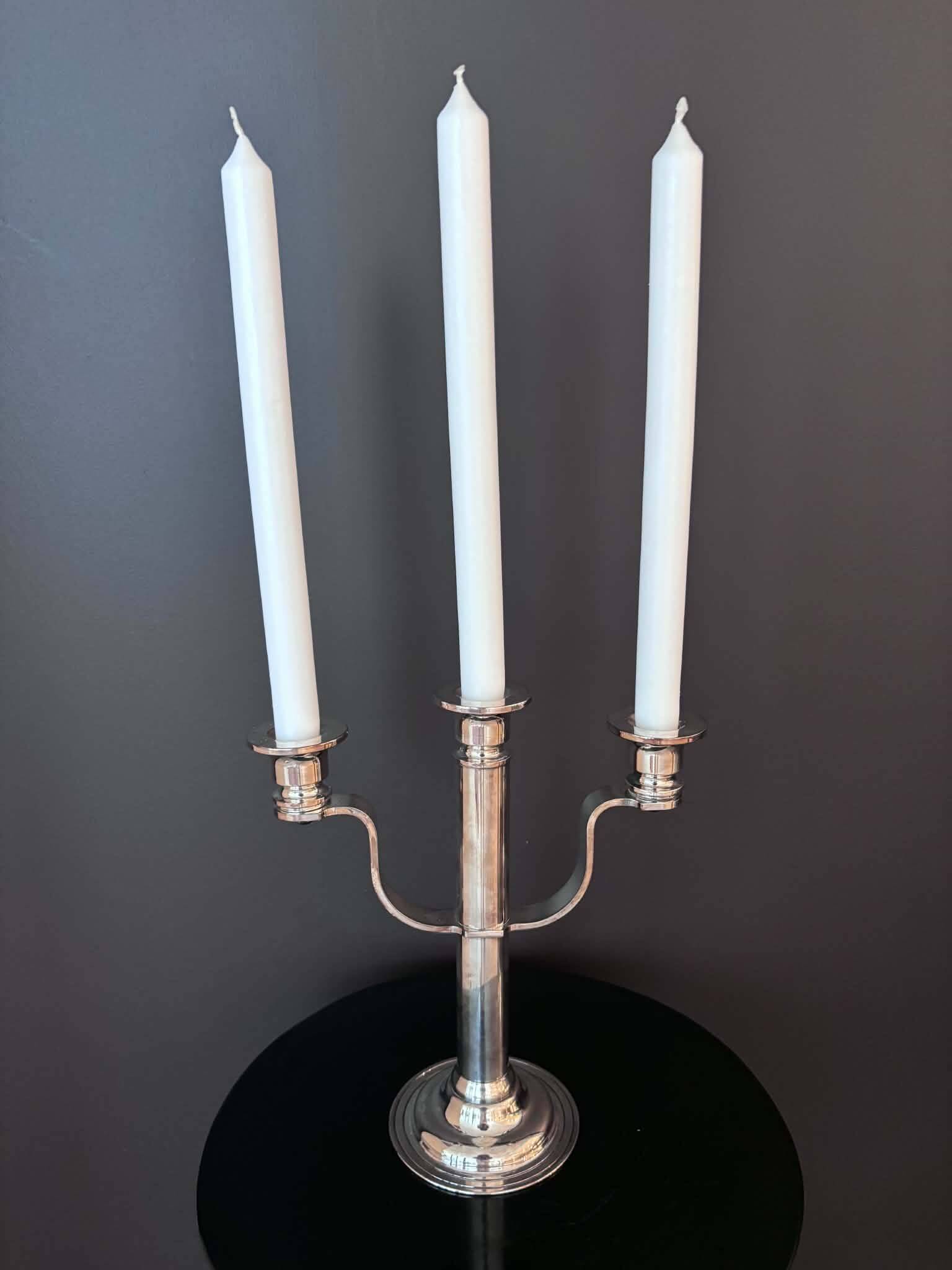 Silver candlestick