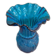 Vase bleu cobalt en verre