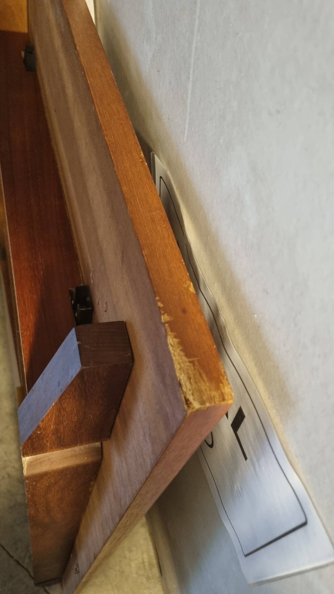 Vintage extendable teak table