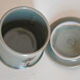 Japanese ceramic raku pot or tea box