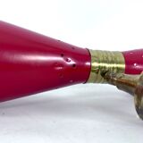 Italian Mid-Century single double cones wall lamp, 1950s
