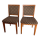 Lot 2 chaises scandinaves